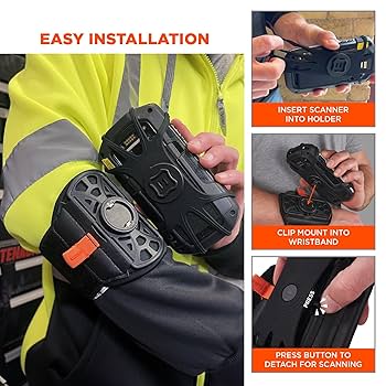 小物 Rady Amazon.com: Ergodyne Squids 5545 Armband, Wristband Scanner
